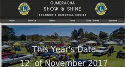 Desktop Screenshot of gumerachashowandshine.org